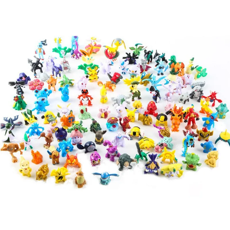 Pokemon Anime Merchandise - 2-3 см покемон аниме фигурка Пикачу