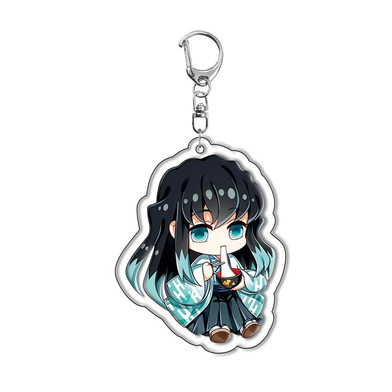 Anime Merchandise Demon Slayer - Новый акриловый брелок «Истребители демонов» с
