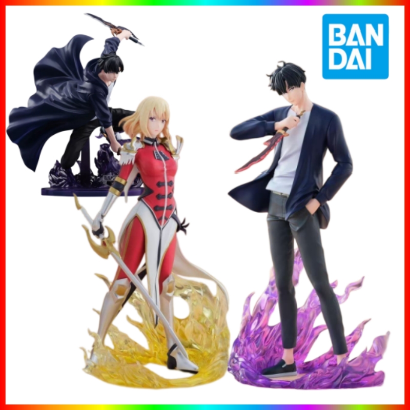 Anime Merchandise Solo Leveling - Новая аниме-фигурка Сон Джину и Ча