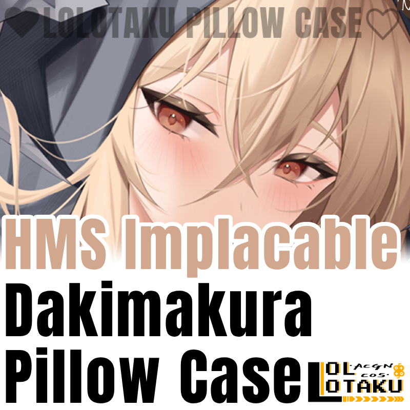 Body Pillow Cover - Наволочка для дакимакуры HMS Implacable Azur