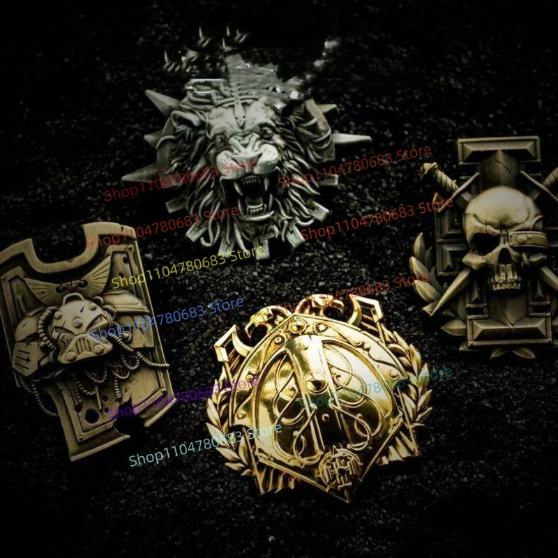 Anime Merchandise For Men - Брошь-эмблема 40K Burning Galaxy Honor Chapter,
