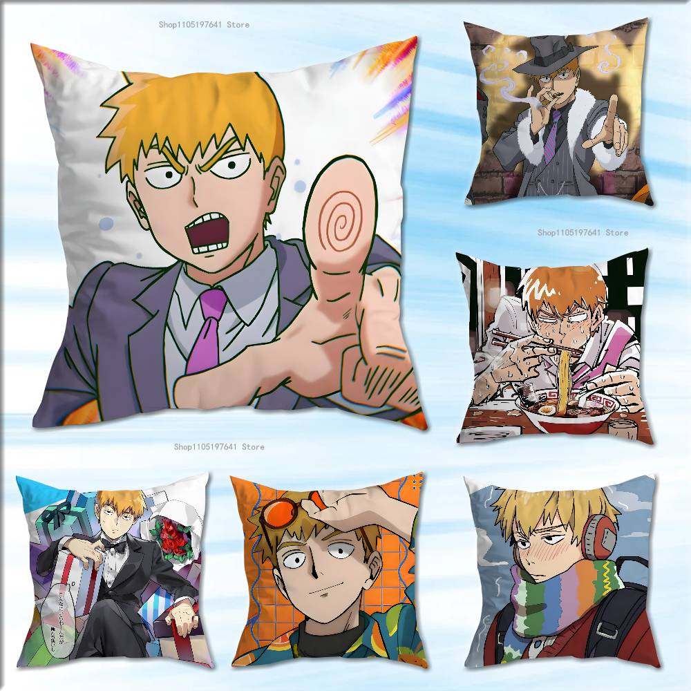 R/Anime Merchandise - Наволочка с принтом R-Reigen Arataka (аниме-персонаж),