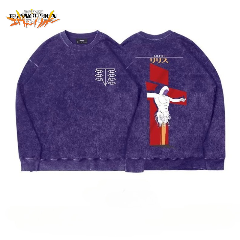 Anime Merchandise Jacket - Мужская толстовка-куртка EVA-01 в японском стиле,