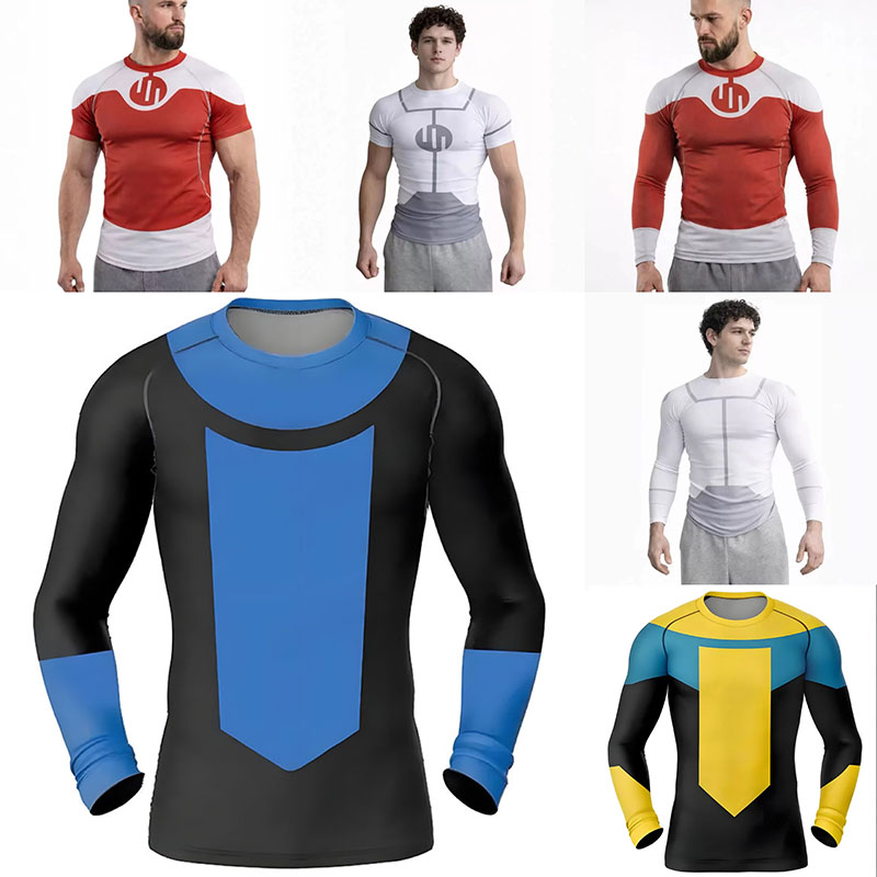 Anime Merchandise For Women - Новая футболка-рашгард Invincible для косплея, дайвинга,