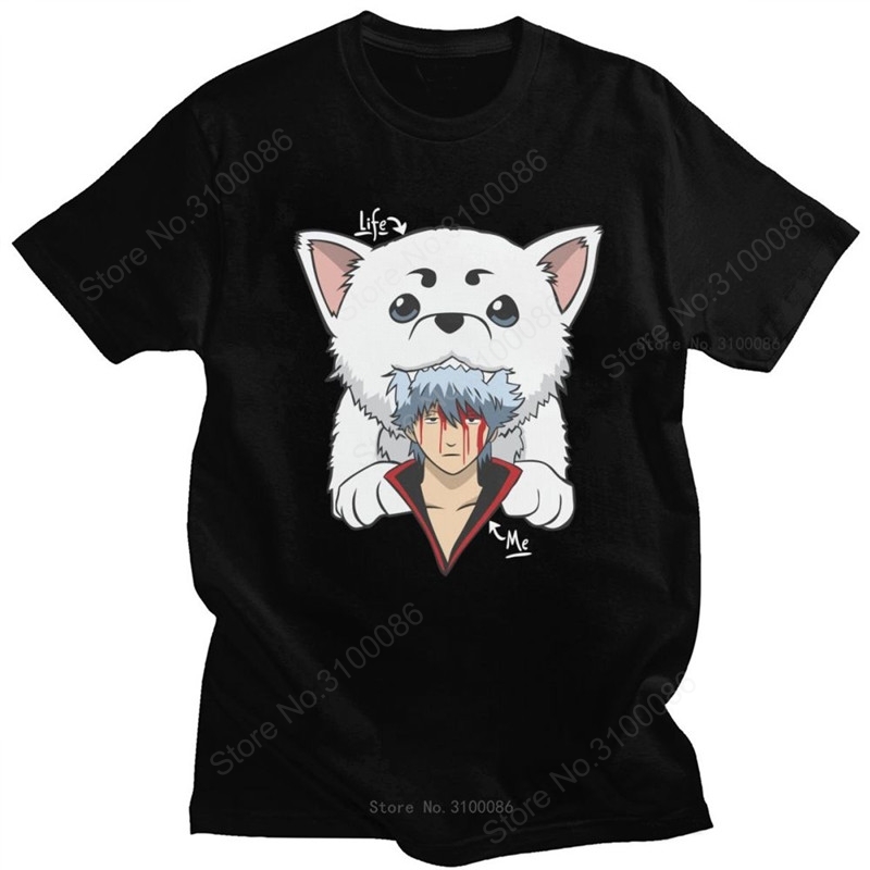 Anime Merch Shopping - Футболка с коротким рукавом в азиатском