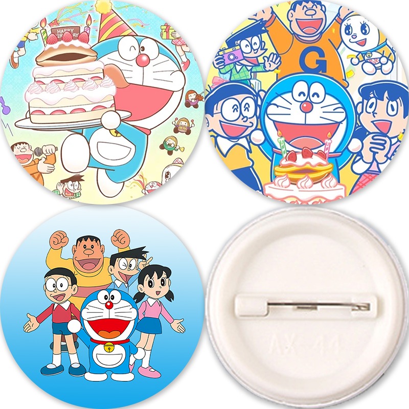 Anime Merchandise For Men - Значки с Дораэмоном для женщин и