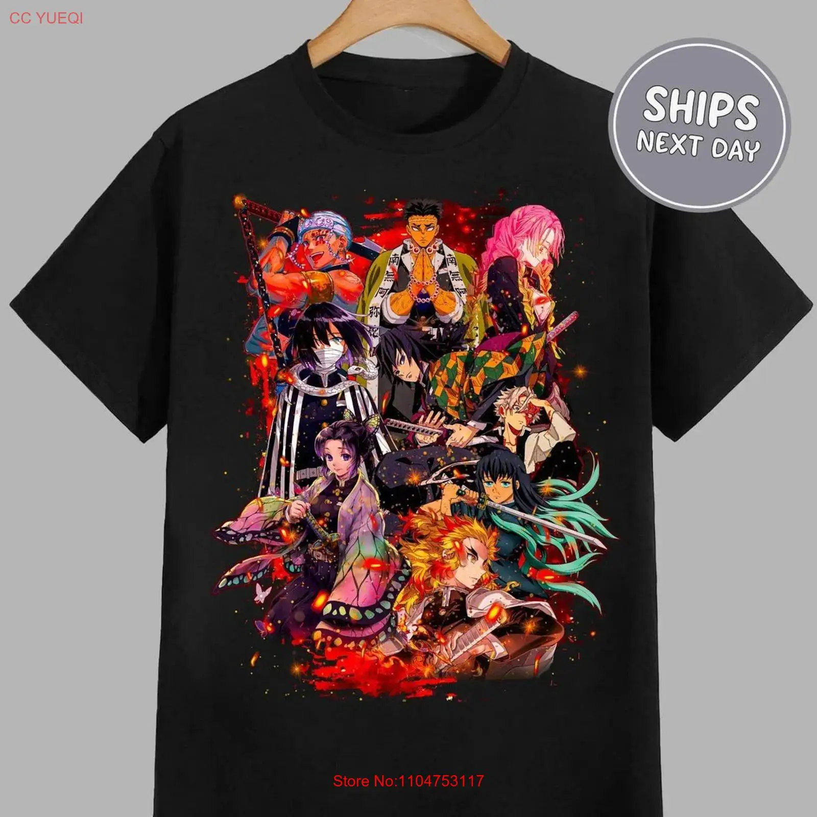 Футболка Demon Slayer в стиле  – обзор и цена Anime Merchandise Demon Slayer