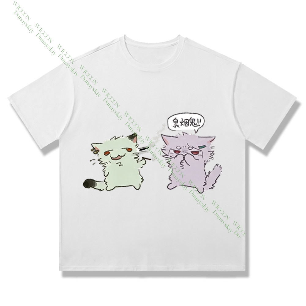 Футболка Chainsmoker Cat Yanik – обзор и цена Anime Merchandise T Shirt