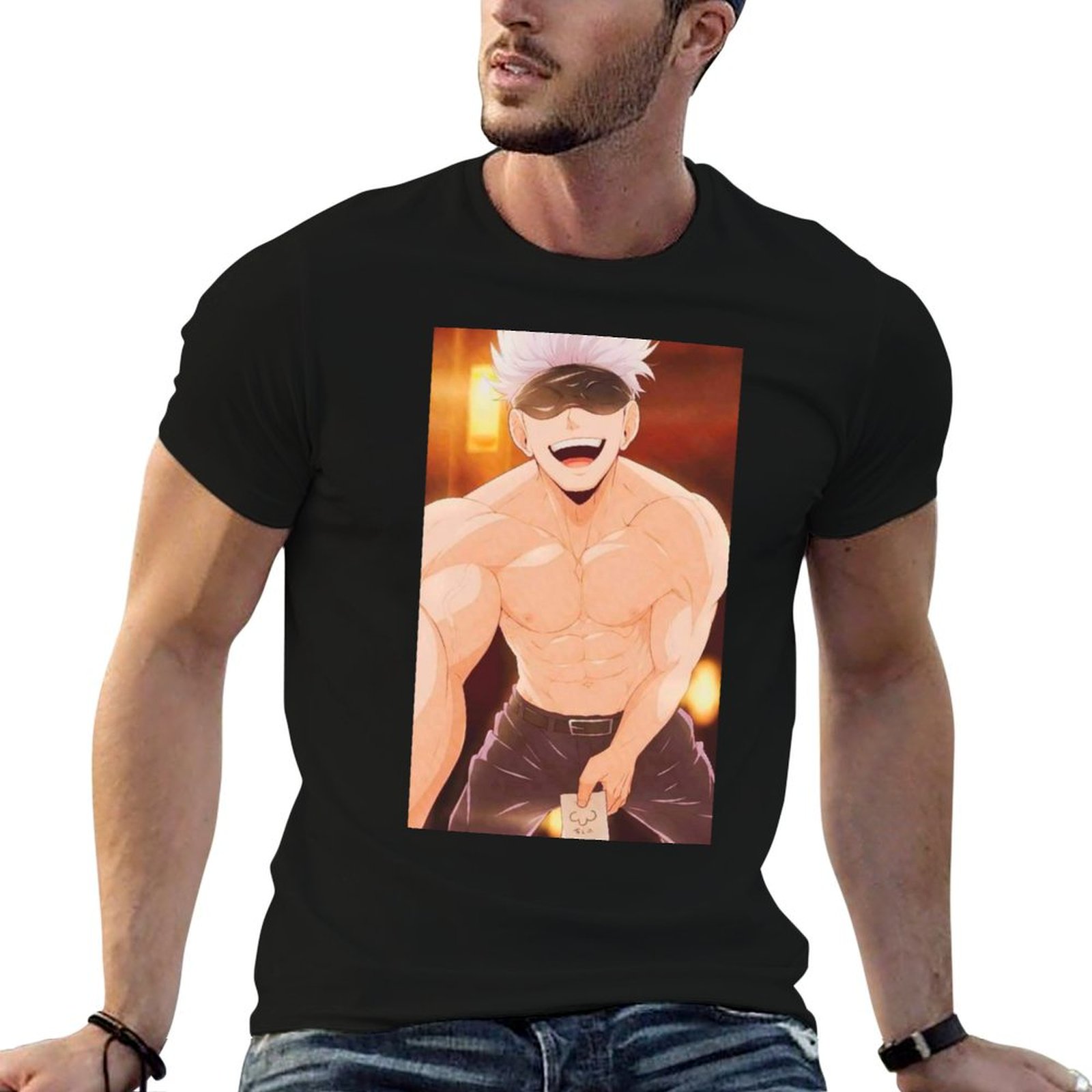 Футболка Gojo Satoru Merchandi – обзор и цена Anime Merchandise T Shirt