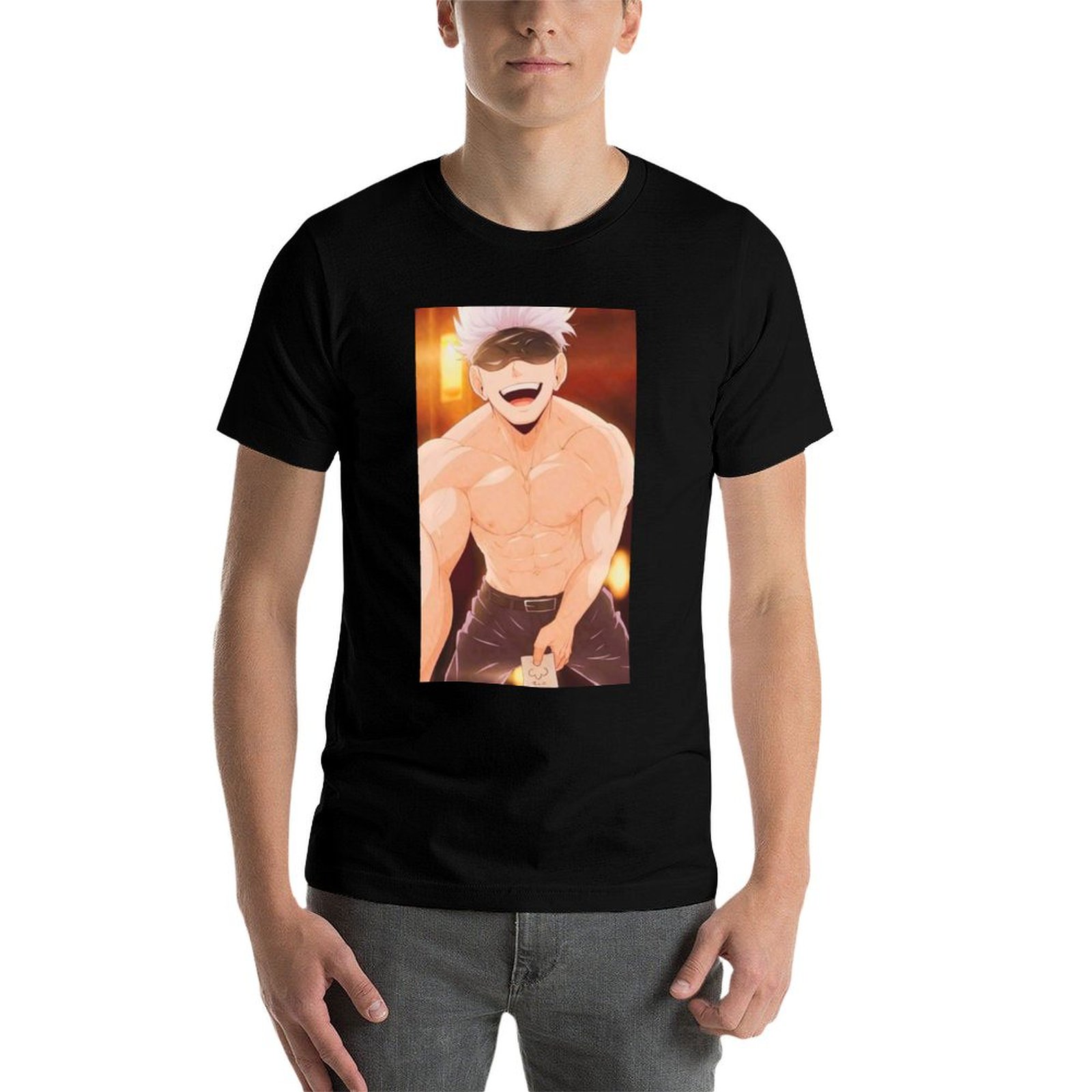 Футболка Gojo Satoru Merchandi – обзор и цена Anime Merchandise T Shirt
