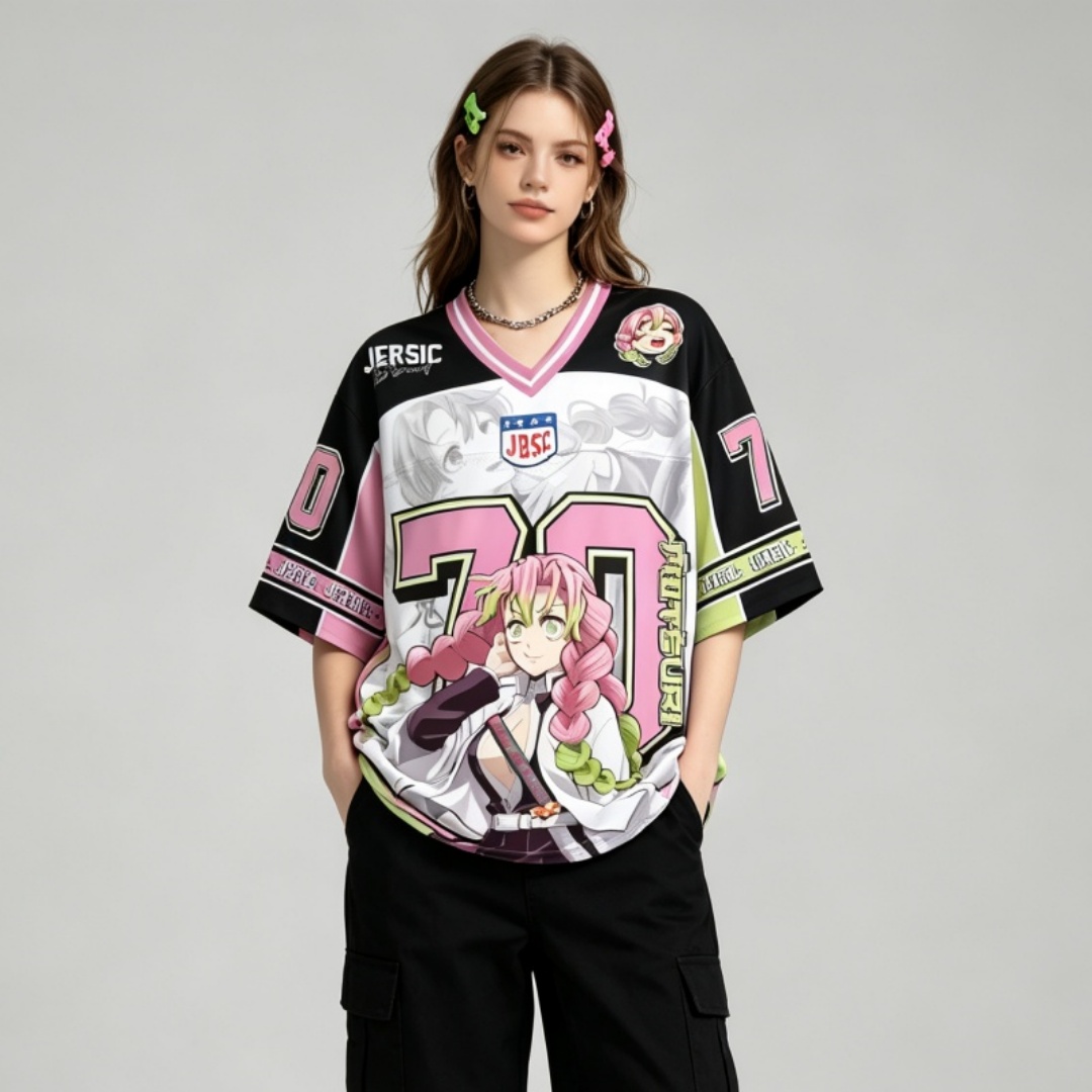 Летняя футболка с короткими ру – обзор и цена Anime Merchandise Demon Slayer