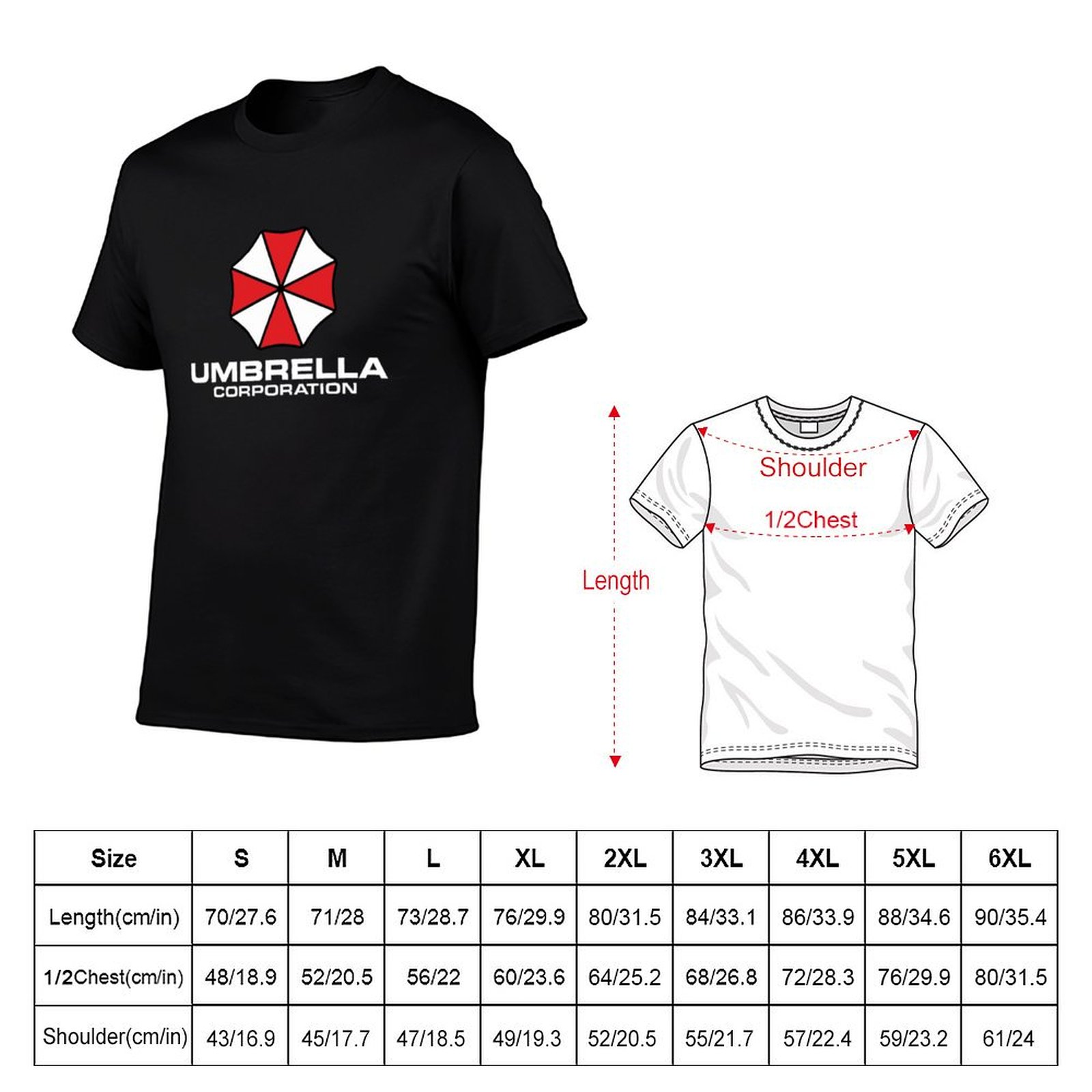 ХИТ ПРОДАЖ - Футболка Umbrella – обзор и цена Anime Merchandise T Shirt