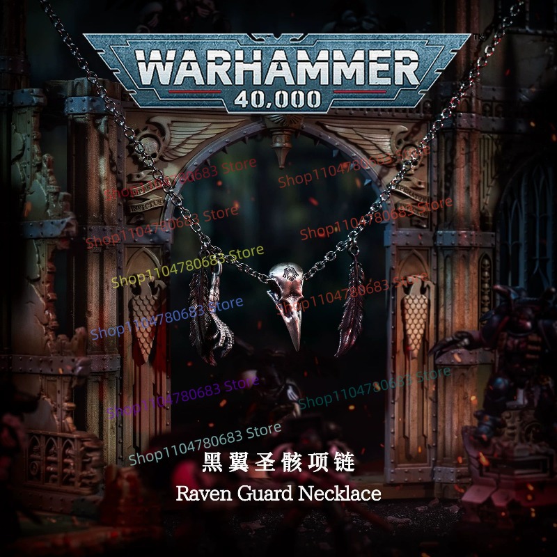 Ожерелье 40K Raven Guard, ретр – обзор и цена Anime Merchandise For Men