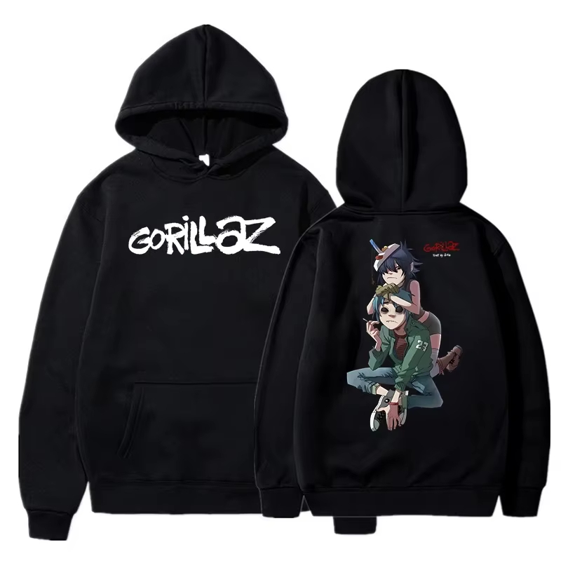 Свитшот Gorillaz с графическим – обзор и цена Anime Merch Shopping