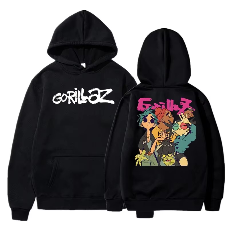 Свитшот Gorillaz с графическим – обзор и цена Anime Merch Shopping