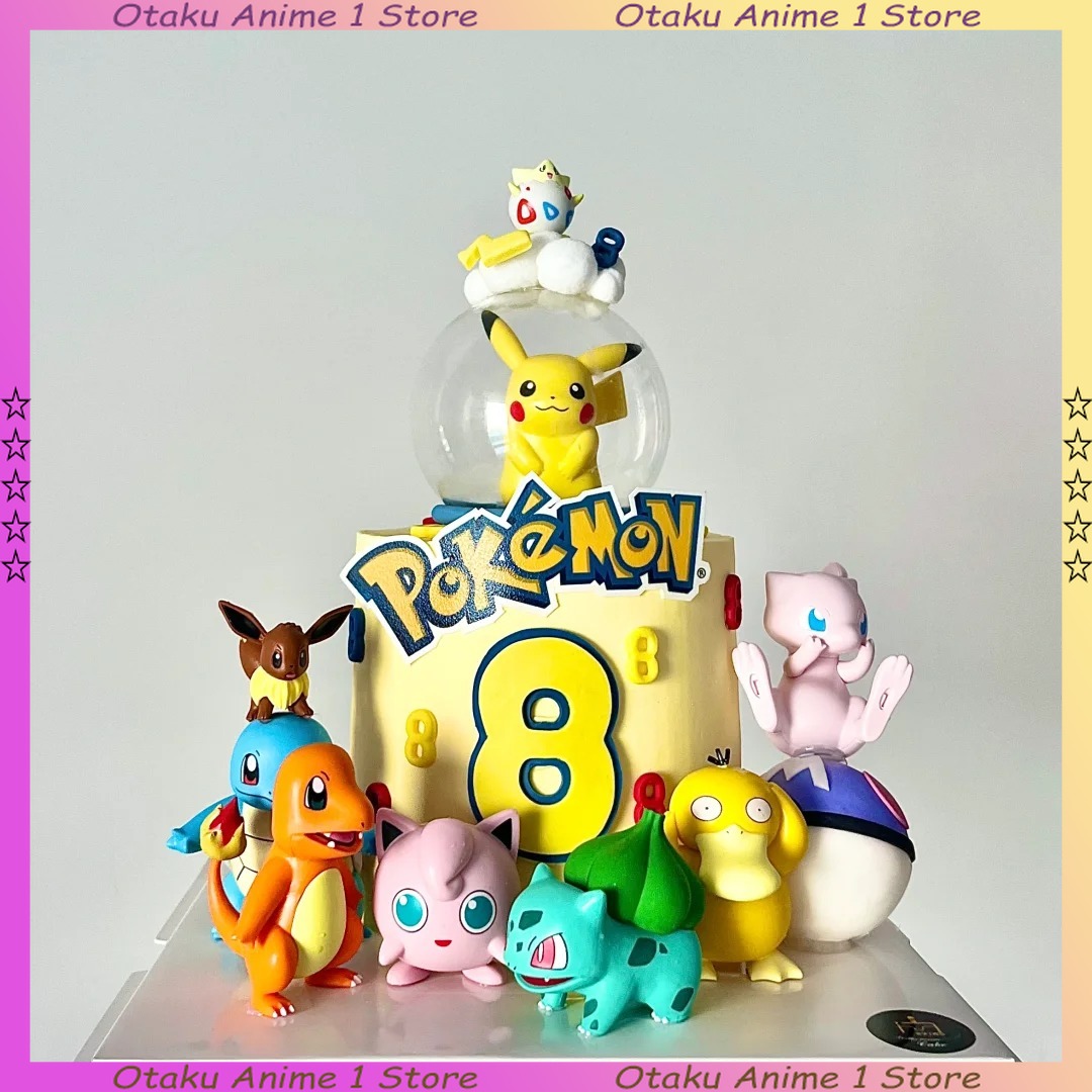 13 шт./компл., украшение для т – обзор и цена Pokemon Anime Merchandise