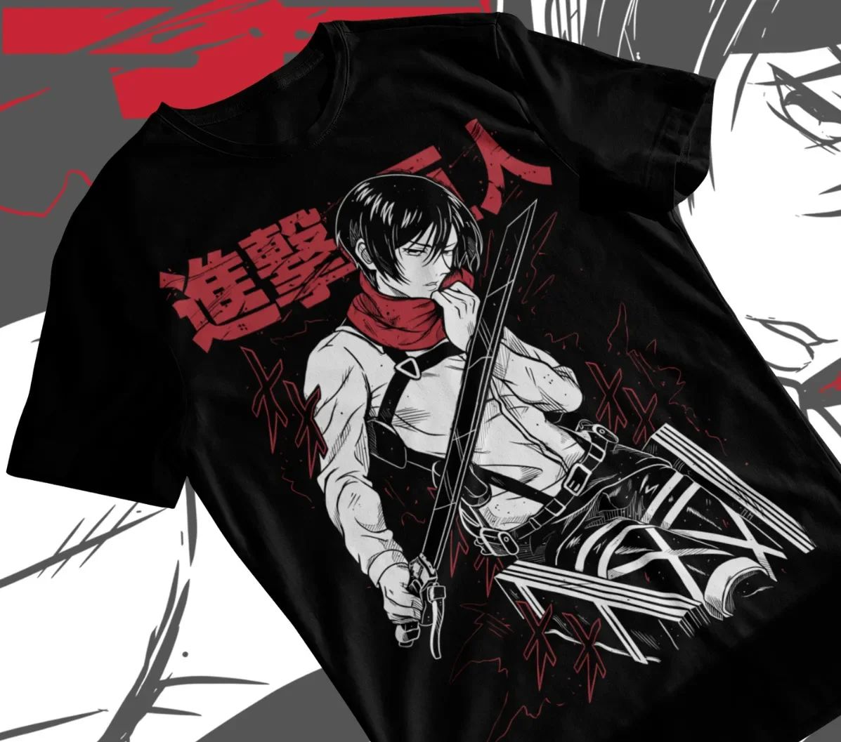 Футболка унисекс с принтом «Ат – обзор и цена Anime Merchandise For Women