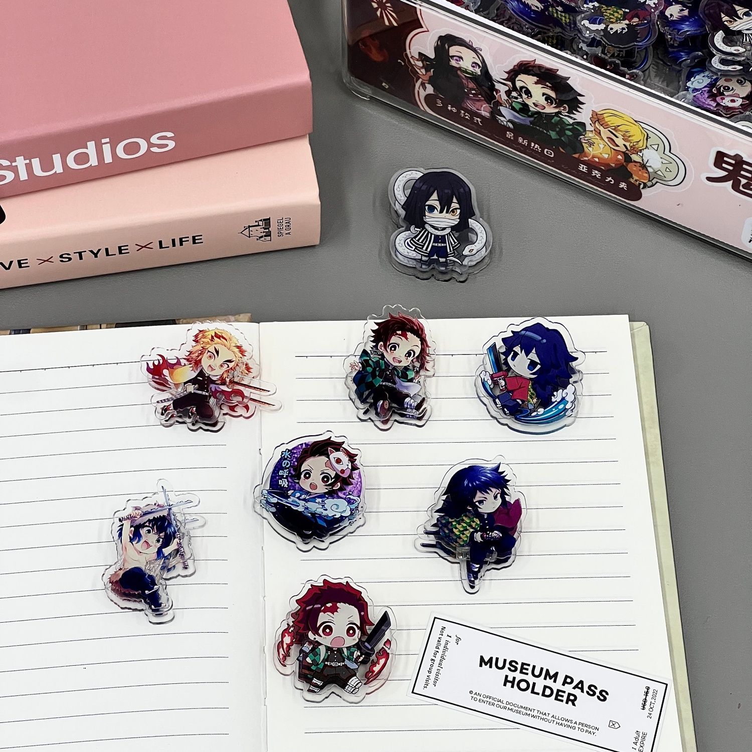 Полный набор папок Demon Slaye – обзор и цена Anime Merchandise Demon Slayer